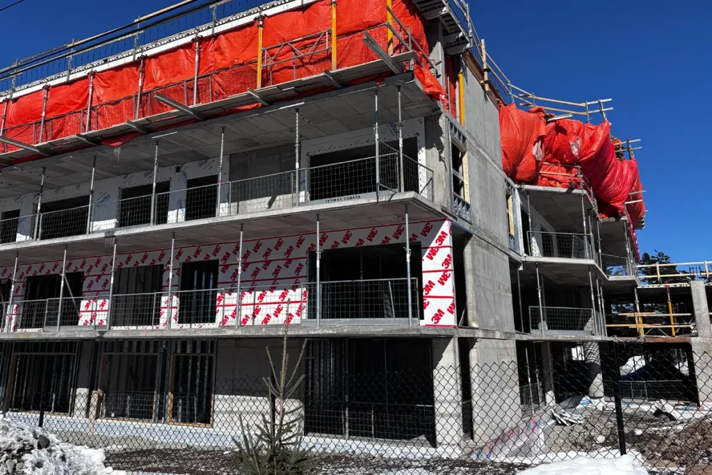 Shiraz Gardens under construction in Hammonds Plains Nova Scotia led by Navid Saberi United Gulf Developments